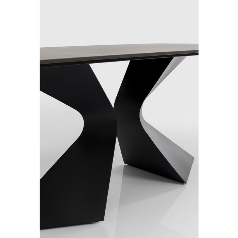 Table Gloria O. Ceramic Black 180x90cm